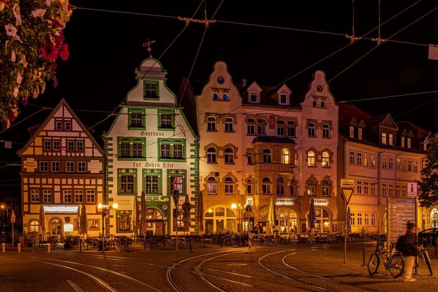 Erfurt: With Night Watchman Schwalbe through the Old Town, including tasting - Why Erfurt works so well after dark