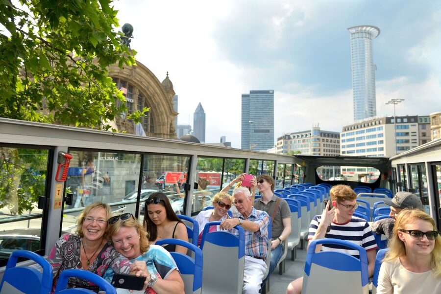 Frankfurt: Hop-On, Hop-Off Grand or Express Bus Ticket - Frankfurt from Römer to the Main Tower