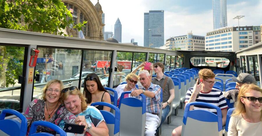 Frankfurt: Hop-On, Hop-Off Grand or Express Bus Ticket - What you see at the historic center stops