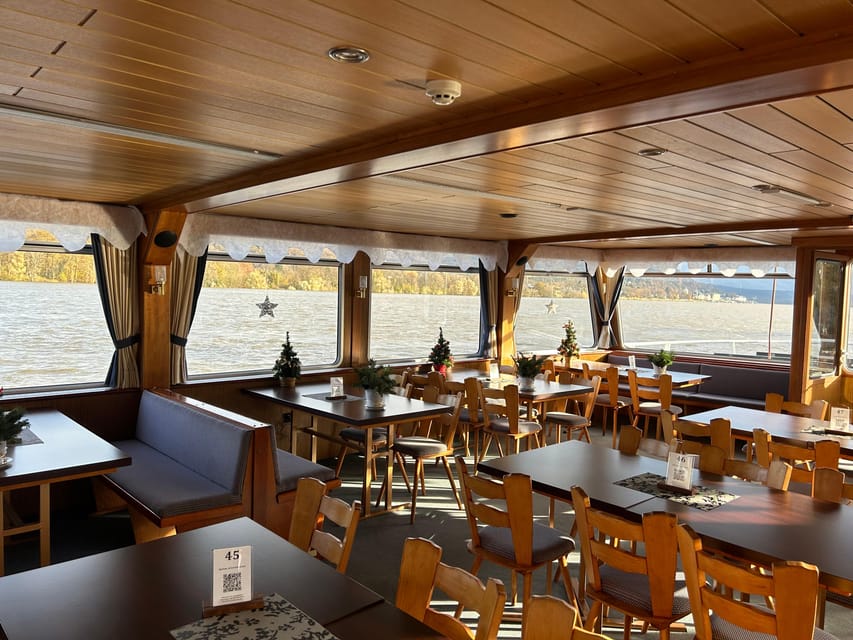 From Bonn: Christmassy Advent Cruise on the Rhine - Snacks from the onboard galley