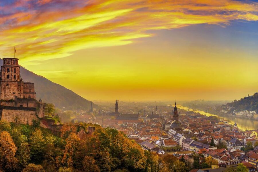 From Frankfurt: Heidelberg, Castle and Old City Guided Tour - Walking Heidelberg’s historic center