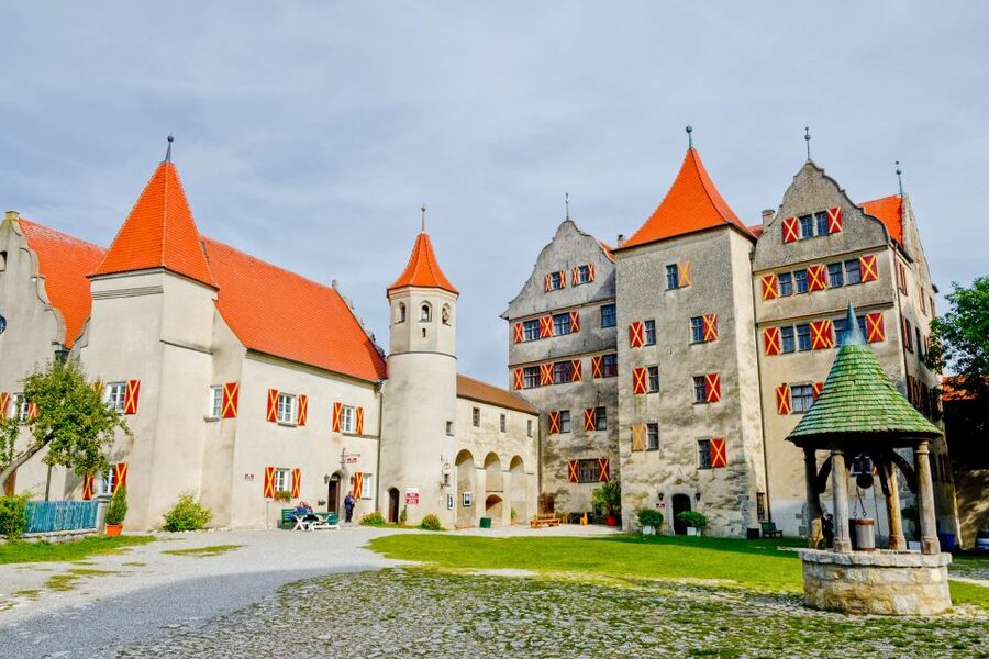 From Munich: Rothenburg and Nördlinger Ries Day Trip by Bus - Harburg Castle and its steep medieval approach