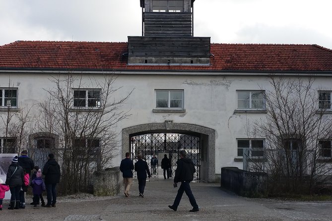 Guided Dachau Concentration Camp Memorial Site Tour with Train from Munich - Walking through the memorial site