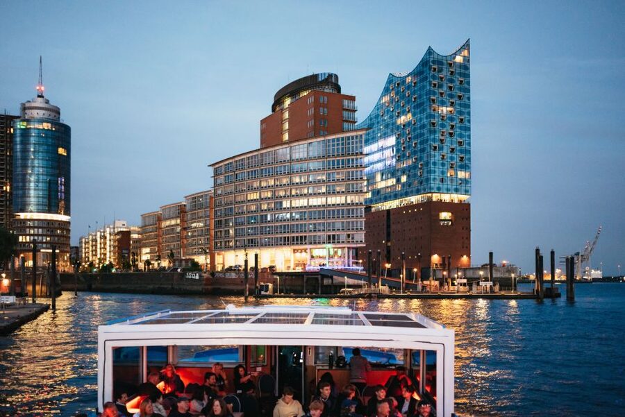 Hamburg: 1-Hour Harbor Evening Lights Cruise - Key points before you book