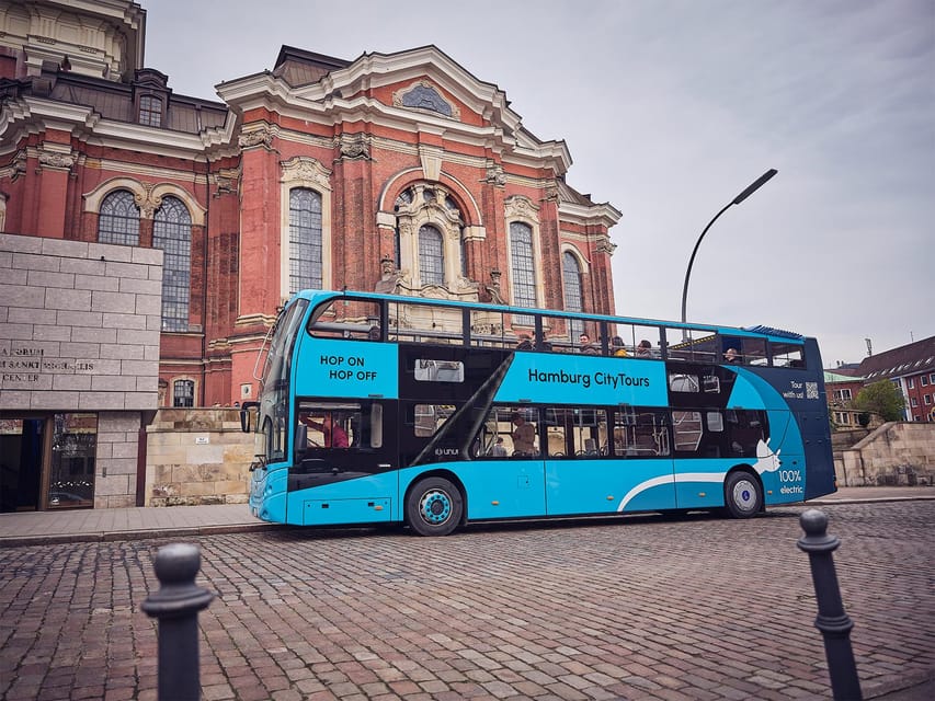 Hamburg: Hop-On Hop-Off Bus City Tour - Line F - Commentary, headphones, and the practical weak spots