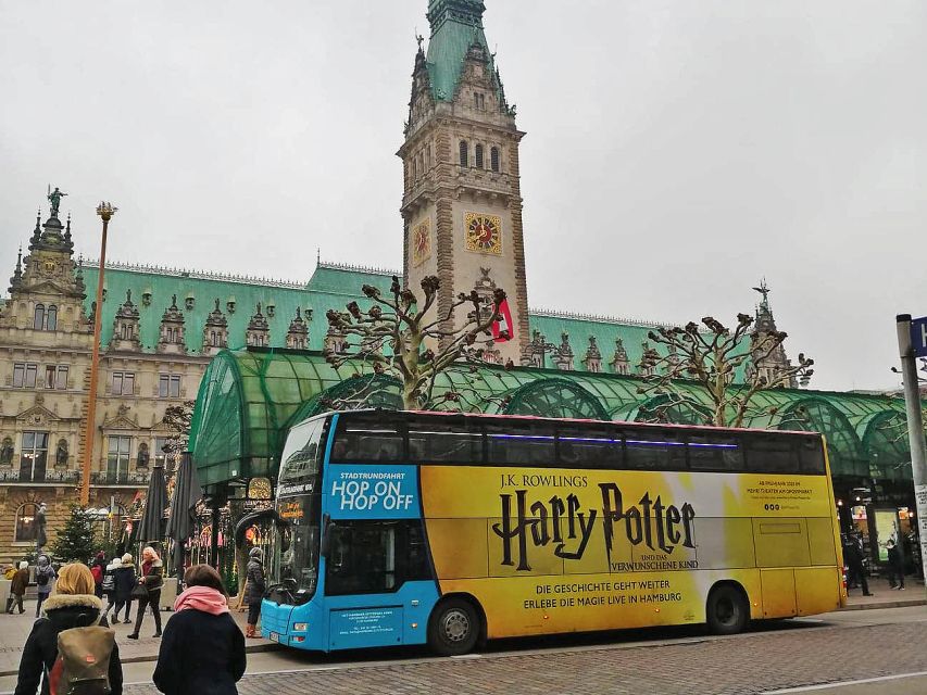Hamburg: Hop-On Hop-Off Bus Tour Family Ticket - Convertible roof, seating, and weather