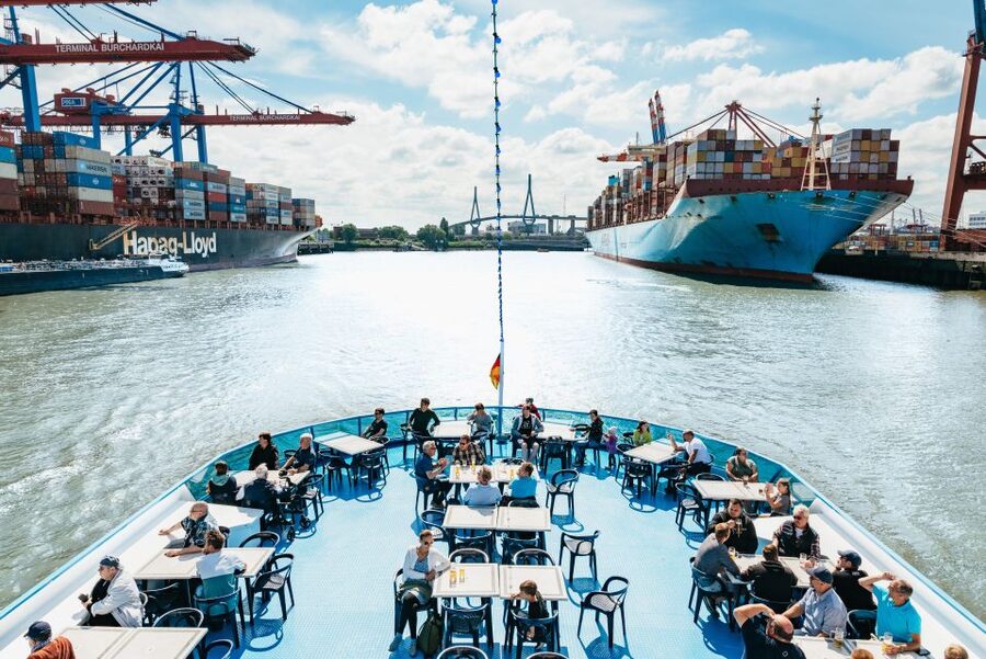 Hamburg: Hop-On Hop-Off Bus with Alster or Harbor Cruise - Line A’s western route: port, HafenCity, and the warehouse district