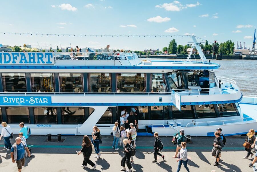 Hamburg: Hop-On Hop-Off Bus with Alster or Harbor Cruise - Starting at Landungsbrücken or Central Station