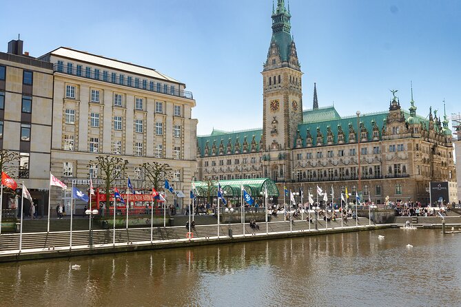 Hamburg Hop-on Hop-off Sightseeing Tour on Red Double Decker Bus - Rathaus, St. Michael’s Church, and Reeperbahn