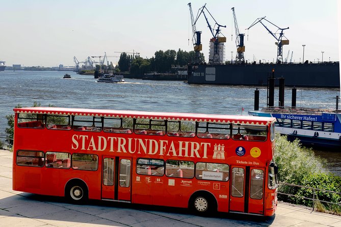 Hamburg Hop-on Hop-off Sightseeing Tour on Red Double Decker Bus - Boarding at the harbor or Central Station