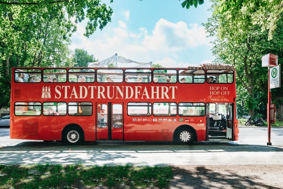 Hamburg: Line A Sightseeing Hop-On Hop-Off Bus Tour - Starting at Landungsbrücken and the harbor