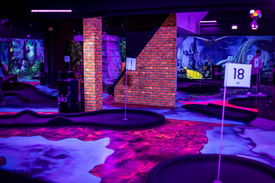 Hamburg: Moviegolf Experience - The 18-hole round rewards touch more than spectacle