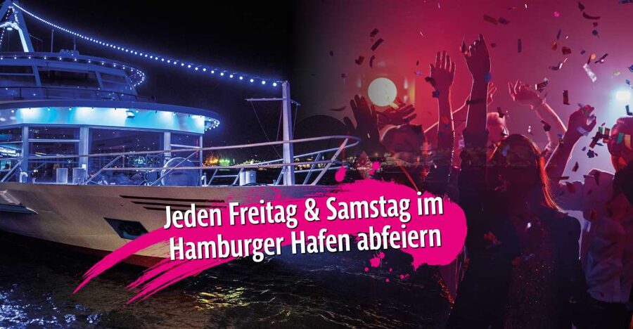 Hamburg: Saturday Night Boat Party - The buffet gives you a proper start