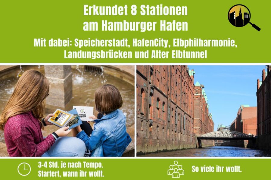 Hamburg: Scavenger Hunt Self-Guided Tour for Children - Kehrwieder and the harbor’s working identity