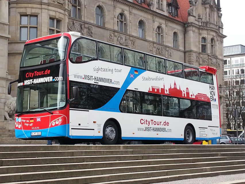 Hannover: 24-Hour Hop-On Hop-Off Sightseeing Bus Ticket - Key points to know before you board