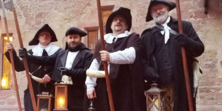 Heidelberg: On the trail of the Night Watchmen - Starting at the Hercules Fountain