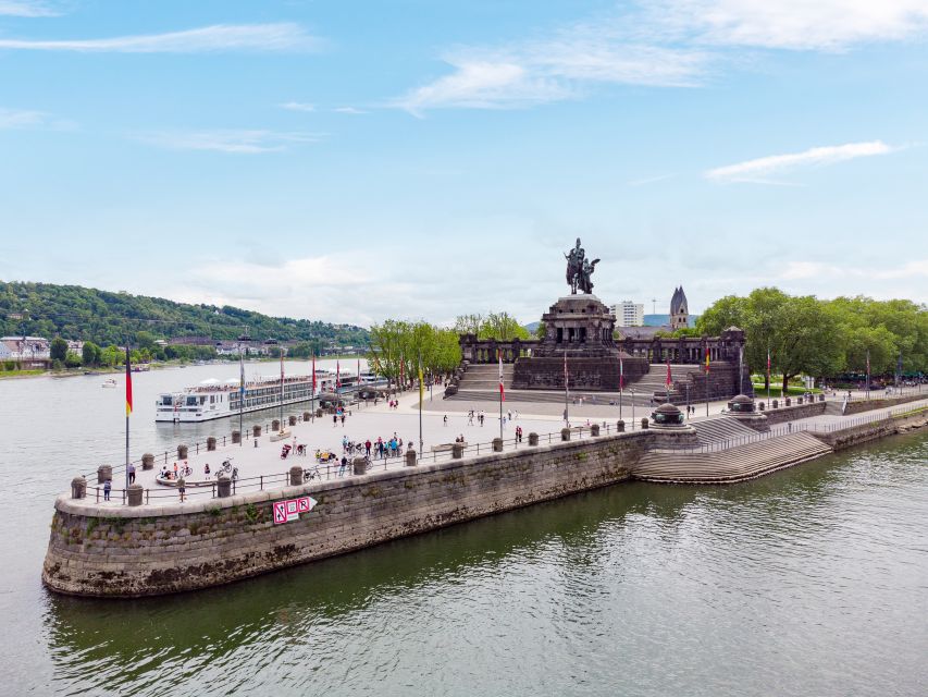 Koblenz: Old Town Sightseeing Cruise along the Rhine - Seeing Deutsches Eck from the Rhine