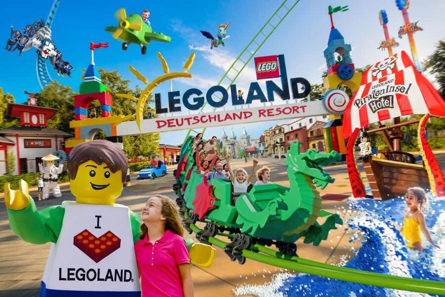 LEGOLAND® Deutschland Resort: Admission Ticket - NINJAGO World puts children in the action