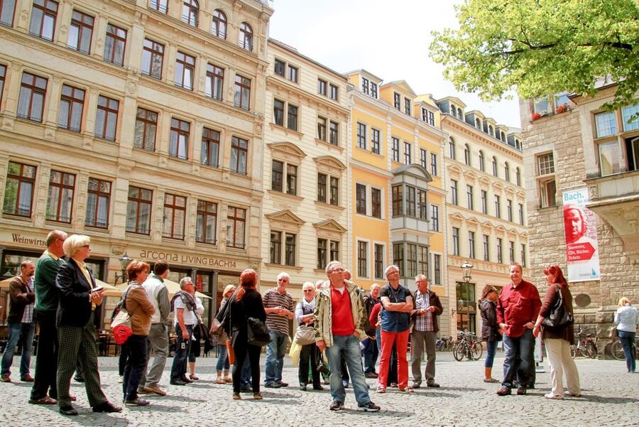 Leipzig: 1.5-Hour Historical Walking Tour in German - St. Thomas Church and Leipzig’s musical identity