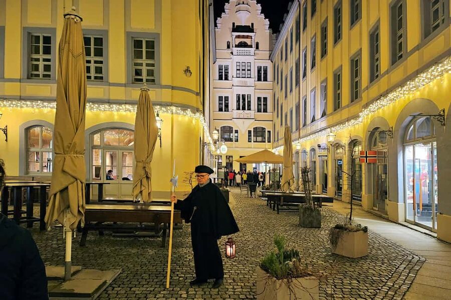 Leipzig: 1.5-Hour Public Tour with Night Watchman Bremme - Goethe, Schiller, and the people behind the city