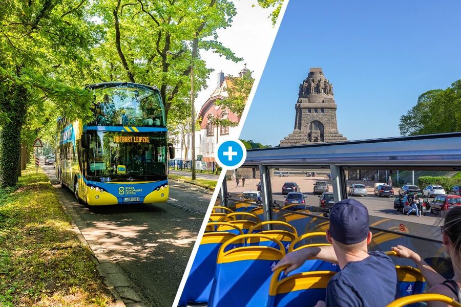 Leipzig: 13-Stop Hop-on/Hop-off Bus Ticket - Key points at a glance