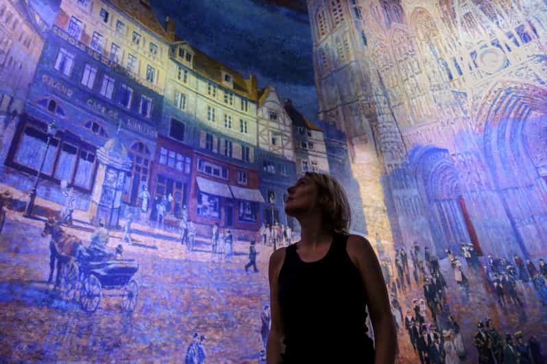 Leipzig: 360° Panorama THE CATHEDRALE OF MONET ticket - Entering the Panometer and meeting Monet’s Rouen