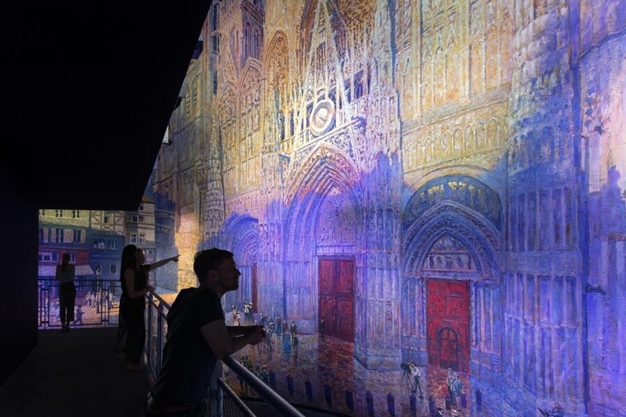 Leipzig: 360° Panorama THE CATHEDRALE OF MONET ticket - The supporting exhibition and closing film