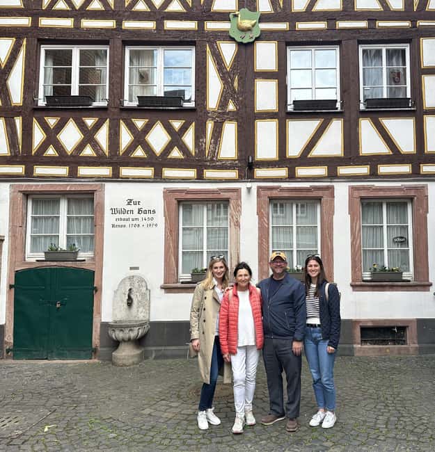 Mainz: guided evening tour of the Rhine embankment/old town in German and English - Theodor Heuss Bridge and the modern riverfront