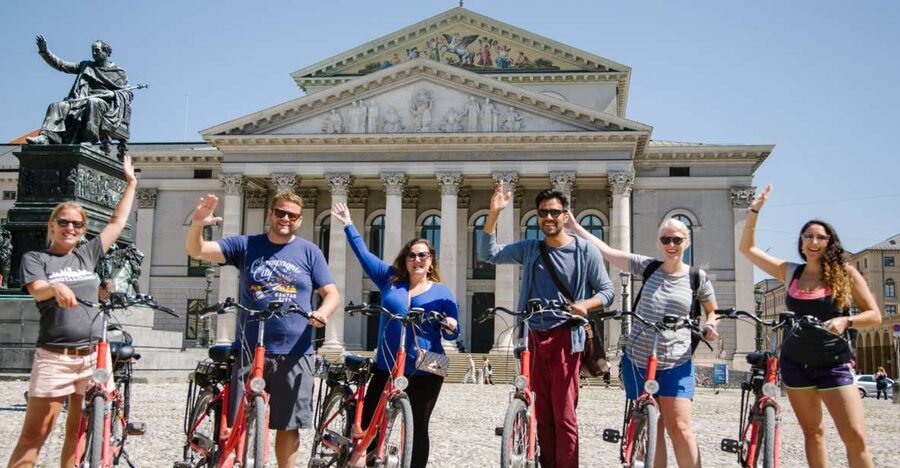 Munich: Bike Tour with Beer Garden Break - Museums, monuments, and the city’s royal center