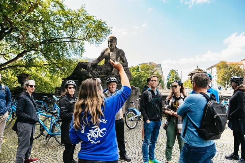 Munich: Classic Guided City Tour by Bike (English Tour Only) - Odeonsplatz and the Theatiner Church
