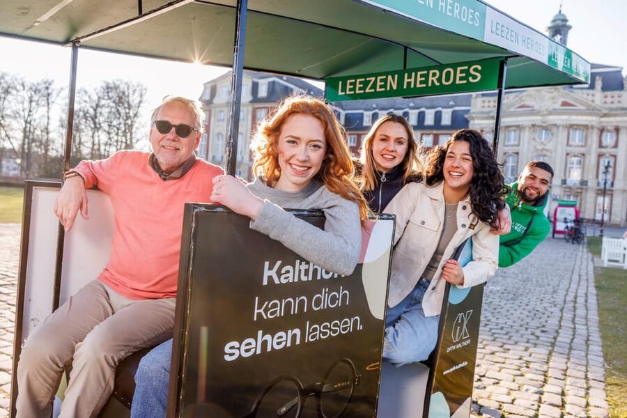 Münster: Private Guided Rickshaw City Tour - Starting at the Old City Hall and Prinzipalmarkt