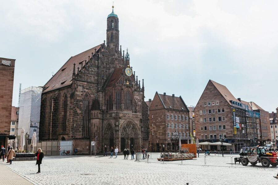 Nuremberg: City Tour with the Bimmelbahn Train - St. Lawrence Church and the Hospital of the Holy Spirit