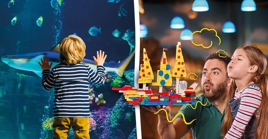 Oberhausen: LEGOLAND Discovery Centre and SEA LIFE Ticket - The LEGO factory and a take-home souvenir