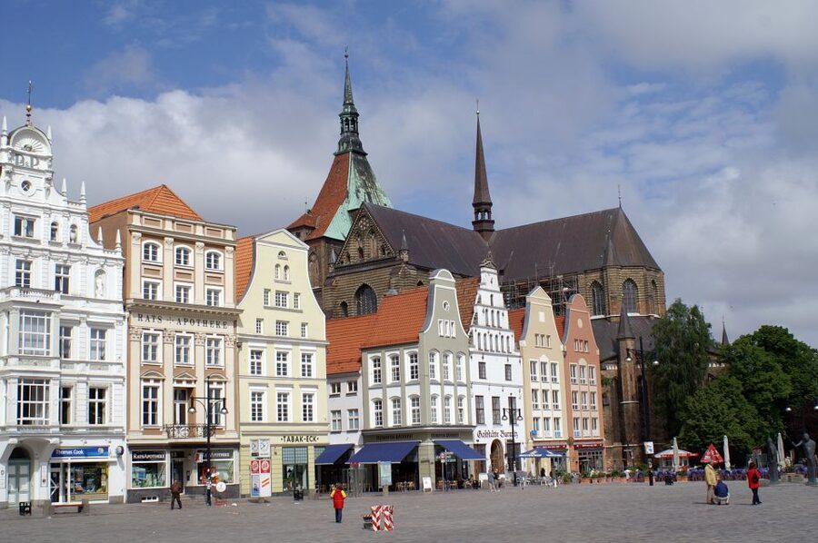 Rostock: City Walking Tour - Town hall, churches, and the city’s public face