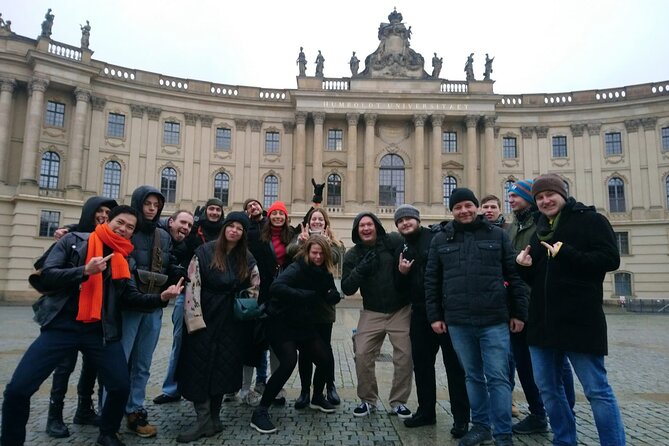 Rude Bastards tour of Berlin (CYHIT) - The Soviet memorial with tanks and an obelisk