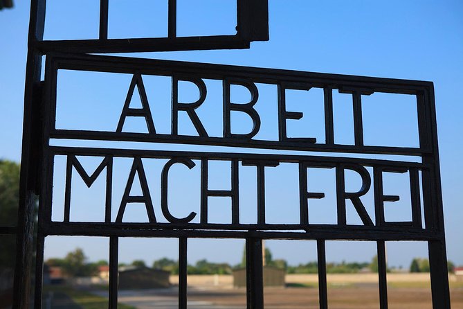 Sachsenhausen concentration camp. - Walking, group size, and the emotional weight
