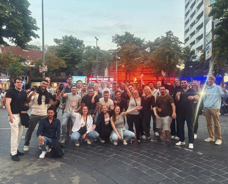 St Pauli - Reeperbahn PubCrawl – The Original Since 2008 - Stop one: getting the group moving