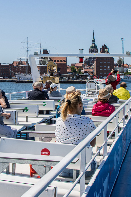 Stralsund: 1-Hour Harbor Cruise - Heading north toward Danhölm and the Rügen Bridge