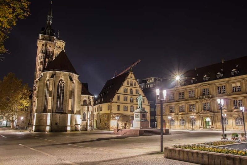 Stuttgart: Guided Ghost Walking Tour - The Market Square sets the scene