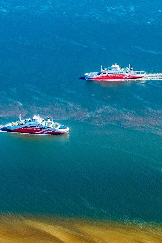 Sylt: Round-Trip or 1-Way Passenger Ferry to Rømø, Denmark - Food, shopping, and the practical comforts onboard