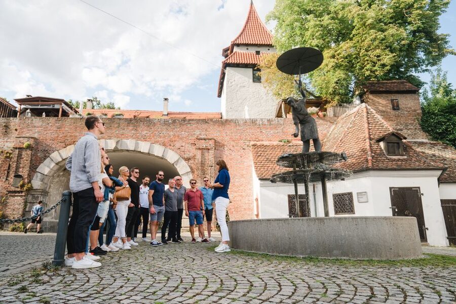 Ulm: City Center Walking Tour with Minster Visit - Entering Ulm Minster