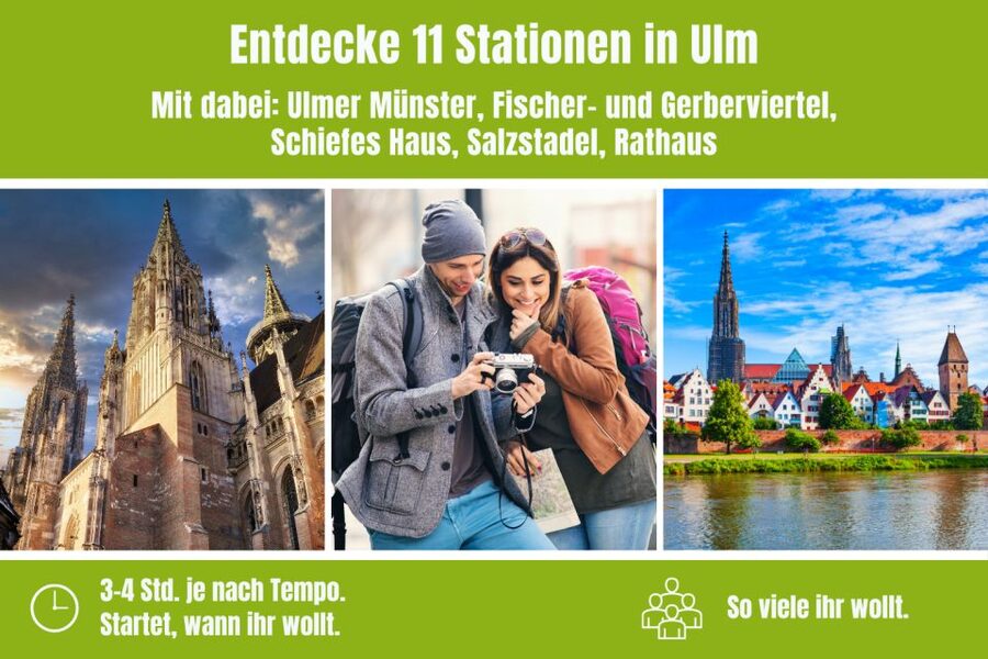 Ulm: Scavenger Hunt Self-Guided Walking Tour - Schwörhaus and town hall finish the story