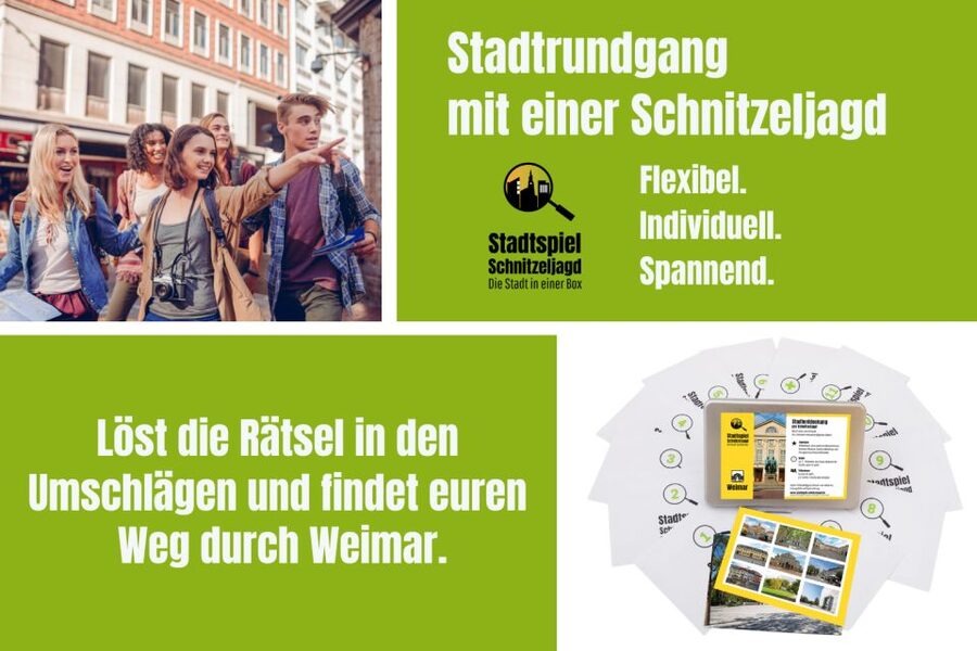 Weimar: Scavenger Hunt Self-Guided Walking Tour - From the National Theatre to Goethe and Schiller